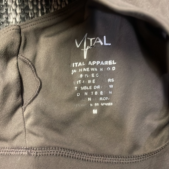 Vital Apparel Medium Sports Bra Brown - Picture 3 of 3